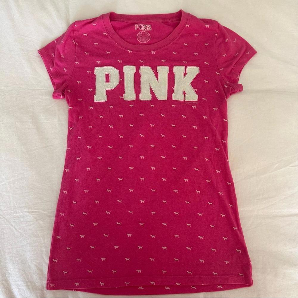 Pink Victoria's Secret Y2K vintage shirt